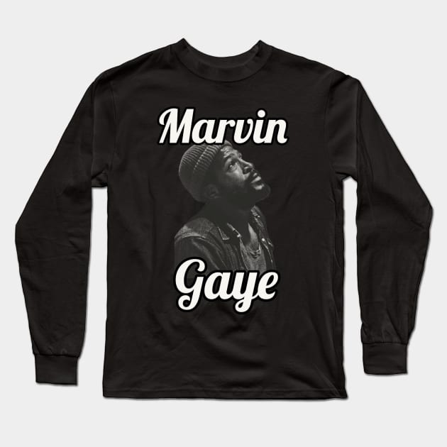 Marvin Gaye / 1939 Long Sleeve T-Shirt by glengskoset